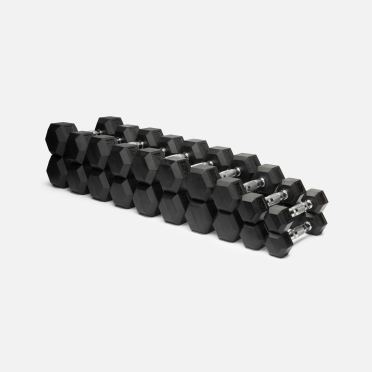 NUCCLR Hexa Dumbbell Set 1-10 KG 