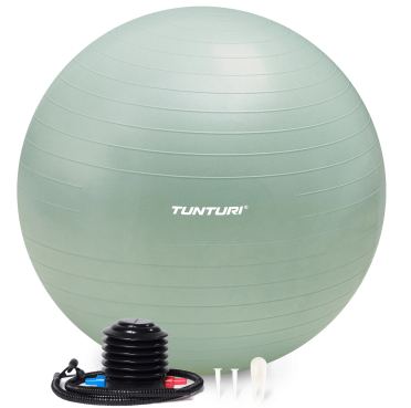 Tunturi Fitnessball Anti Burst Mint inklusive Pumpe 