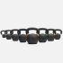 NUCCLR Cast Iron Kettlebell 28 KG  NUC1028-28